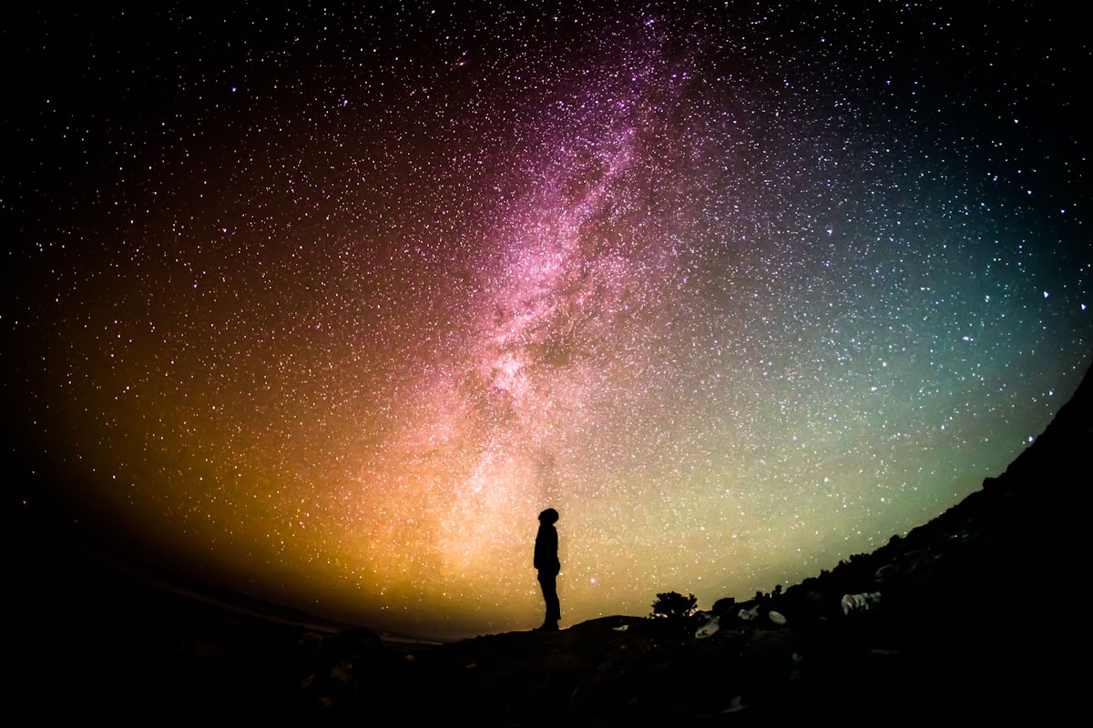 A galaxy of stars representing the wonder and awe of mathematical discovery